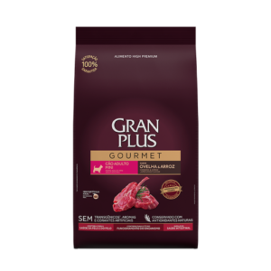 PCT GRAN PLUS GOURMET MINI AD OVELHA E ARROZ 1KG