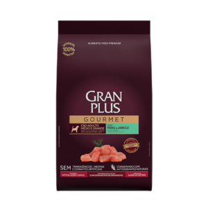 SCR GRAN PLUS CAES GOURMET MEDIO AD PERU E ARROZ 15KG