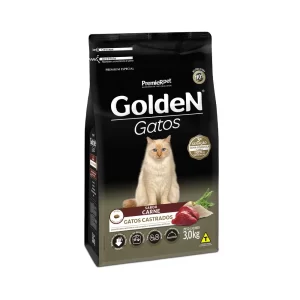 PCT GOLDEN GATOS CASTRADOS CARNE 3KG