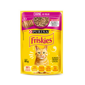 SACHE FRISKIES CARNE AO MOLHO 85G