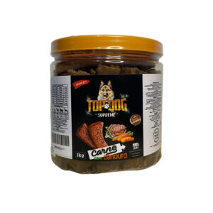 BIFINHO TOP DOG SUPREME CARNE COM CENOURA 500G POTE