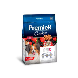 COOKIE PREMIER FRUTAS VERM ADULTOS PORTE PEQ 250G