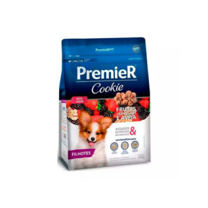 COOKIE PREMIER FRUTAS VERM FILHOTES 250G