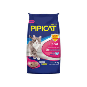 GRANULADO SANITARIO PIPICAT FLORAL 4KG