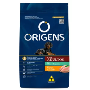 SCR ORIGENS CAES ADULTOS PEQUENO PORTE FRANGO E CEREAIS 10,1KG