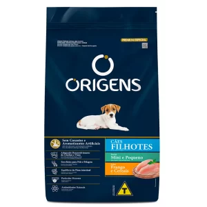 PCT ORIGENS CAES FILHOTES FRANGO E CEREAIS 1KG