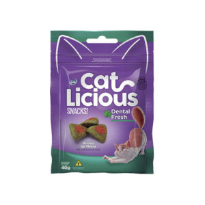 PETISCO CAT LICIOUS DENTAL FRESH 40G (DENTES SAUD)