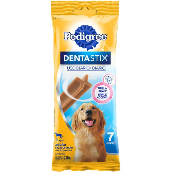 PETISCO PEDIGREE DENTASTIX RACAS GRANDES 270G