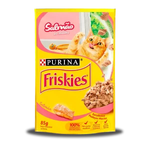 SACHE FRISKIES SALMAO AO MOLHO 85G