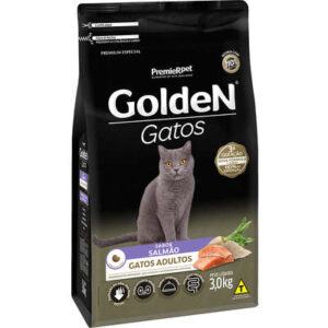 PCT GOLDEN GATOS ADULTOS SALMAO 3KG