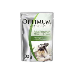 SACHE OPTIMUM CAES ADULTOS RACAS PEQ E MINI 100G