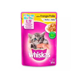 SACHE WHISKAS FRANGO FILHOTE 85G