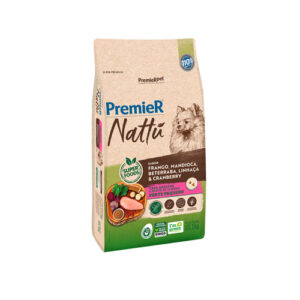 SCR PREMIER NATTU AD PEQ PORTE FRANGO E MANDIOCA 10.1KG