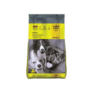 SCR THREE DOGS ORIGINAL ADULTOS RACAS MEDIAS E GDES 20KG