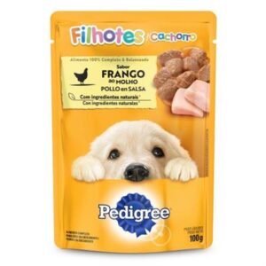 SACHE PEDIGREE FILHOTES FRANGO 100G