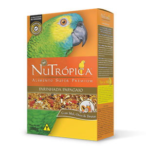 PCT NUTROPICA PAPAGAIO COM MEL OVOS E FRUTAS 300G