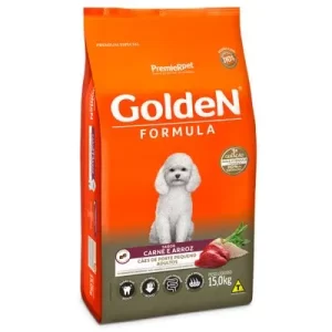 SCR GOLDEN FORMULA ADULTOS CARNE MINI BITIS 15KG