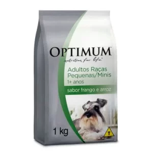 PCT OPTIMUM CAES ADULTOS RACAS PEQUENAS FRANGO 1KG