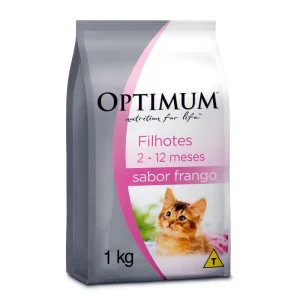 PCT OPTIMUM GATOS FILHOTES FRANGO 1KG