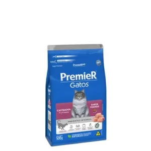 PCT PREMIER GATOS CASTRADOS DE 7 A 11 ANOS 500G