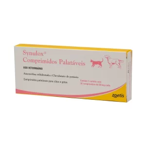 SYNULOX 50MG 10 COMPRIMIDOS ANTIBIOTICO