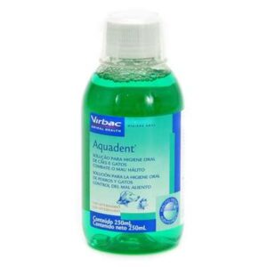 AQUADENT HIGIENE ORAL VIRBAC 250ML CAES E GATOS