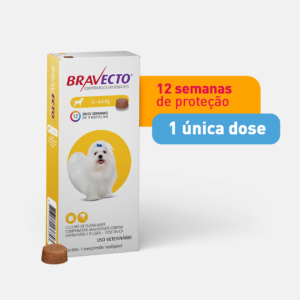 BRAVECTO CAES 112.5MG 2-4.5KG MASTIGAVEL