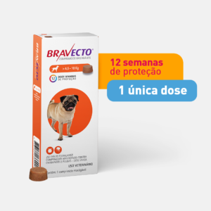 BRAVECTO CAES 250MG 4.5-10KG MASTIGAVEL