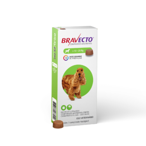 BRAVECTO CAES 500MG 10-20KG MASTIGAVEL