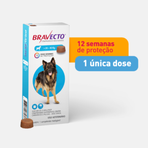 BRAVECTO CAES 1000MG 20-40KG MASTIGAVEL