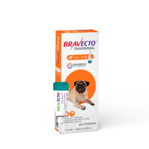 BRAVECTO CAES TRANSDERMAL 4,5 A 10KG 250MG