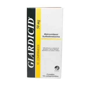 GIARDICID 50MG 10COMP ANTIBIOTICO