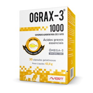 OGRAX 3 1000 MG 30 CAPSULSAS