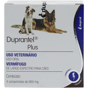 Vermífugo Duprantel Plus 660mg (VALOR POR COMPRIMIDO)