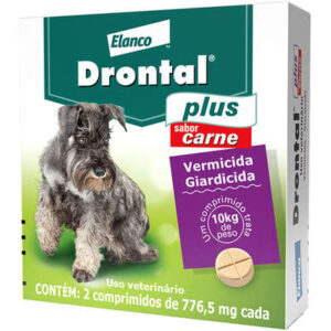 DRONTAL PLUS SABOR CARNE ATE 10KG