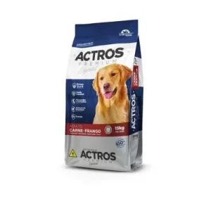 SCR ACTROS CAES ADULTOS CARNE E FRANGO 15KG