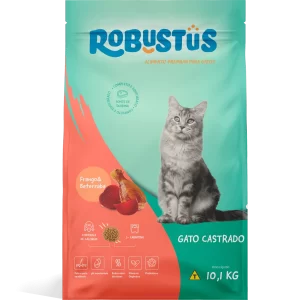 SCR ROBUSTUS GATOS CASTRADOS FRANGO 10,1KG