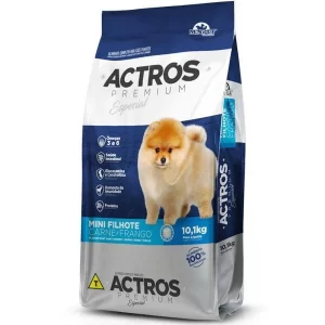 PCT ACTROS CAES MINI FILHOTES CARNE E FRANGO 1KG