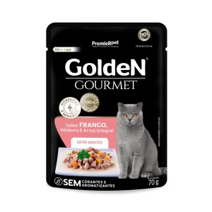 SACHE GOLDEN GOURMET GATO AD FRANGO 70G