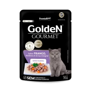 SACHE GOLDEN GOURMET GATO FILHOTES FRANGO 70G