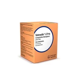 VETMEDIN 1,25MG COM 50 COMPRIMIDOS