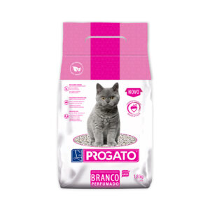 GRANULADO SANITARIO PROGATO BRANCO PERFUMADO 1,8KG