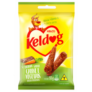 BIFINHO KELDOG CARNE E VEGETAIS 55G