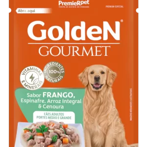 SACHE GOLDEN GOURMET CAO AD PORTE MED GDE FGO 85G