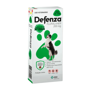 DEFENZA 200MG CAES 10 A 20KG MSD VERDE