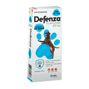 DEFENZA 400MG CAES 20 A 40KG MSD AZUL