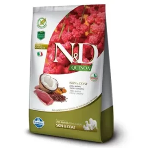 PCT N&D QUINOA PATO AD MINI PELE E PELO 2,5KG