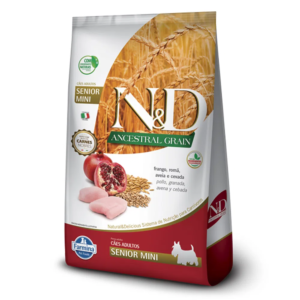 PCT N&D ANCESTRAL ADULT MINI SENIOR FRANGO 800G