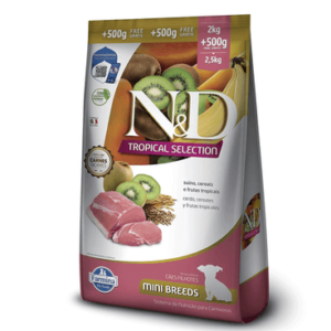 PCT N&D TROPICAL SELECTION PUPY MINI SUINO 2KG + 500G